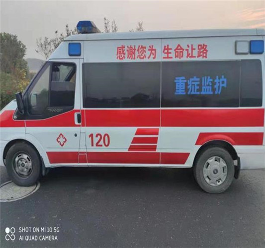 乐业救护车出租服务案例3